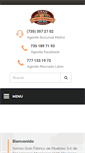 Mobile Screenshot of granfabricademuebles.com